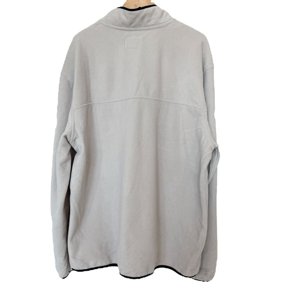 Roots 73 Men's 3XL Beige Toyota TRD Half Snap Pullover Sweater Jacket Fleece - Picture 8 of 14